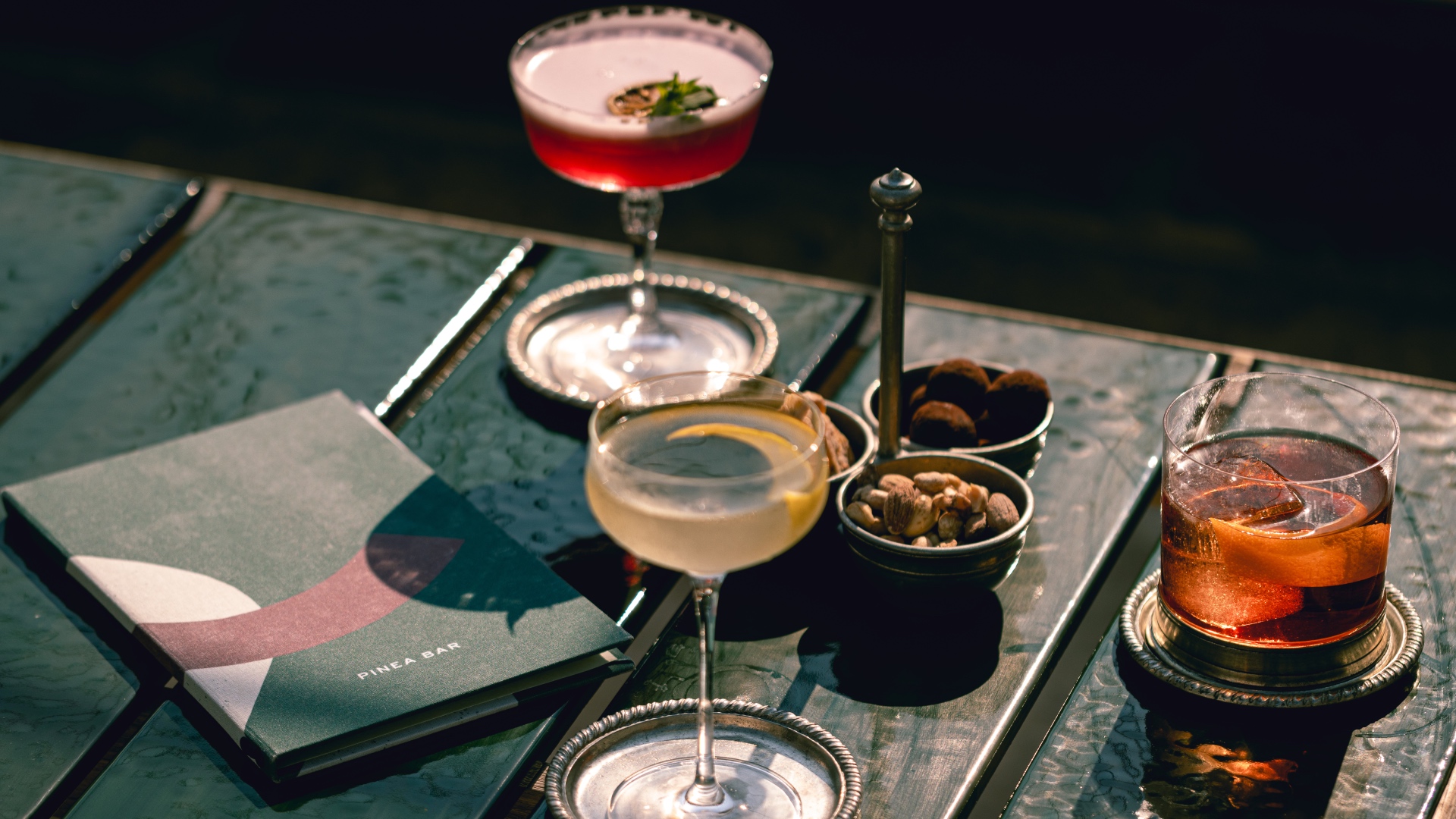 Mamula Island Pinea Mixology bar